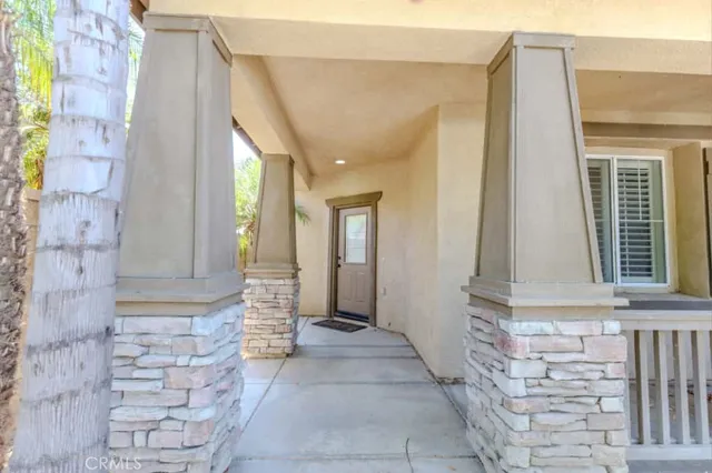 a large kitchen with a window