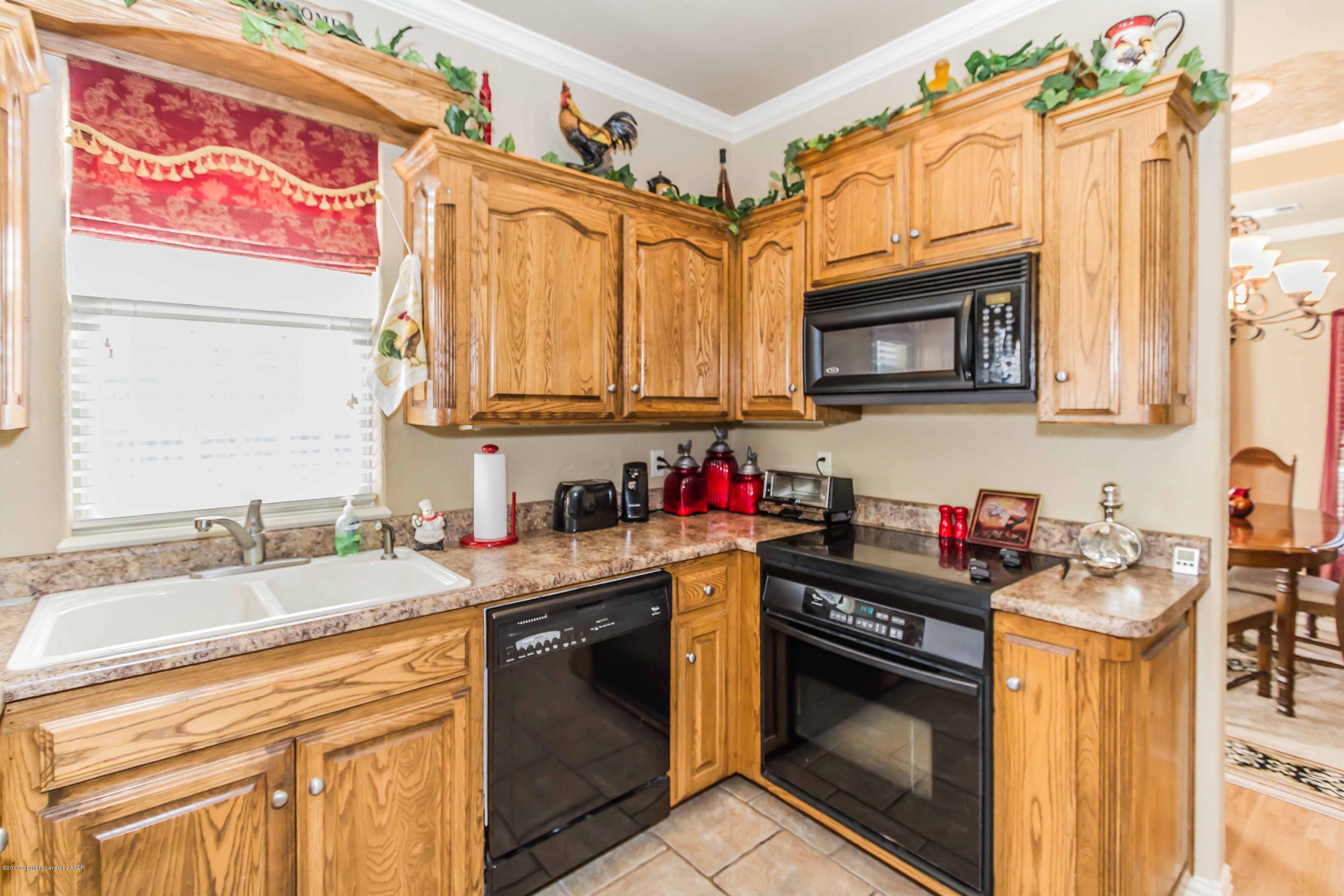 6704 Thunder Road Amarillo, TX 79119 - Photo 14 of 50 KITCHEN VIEW 3