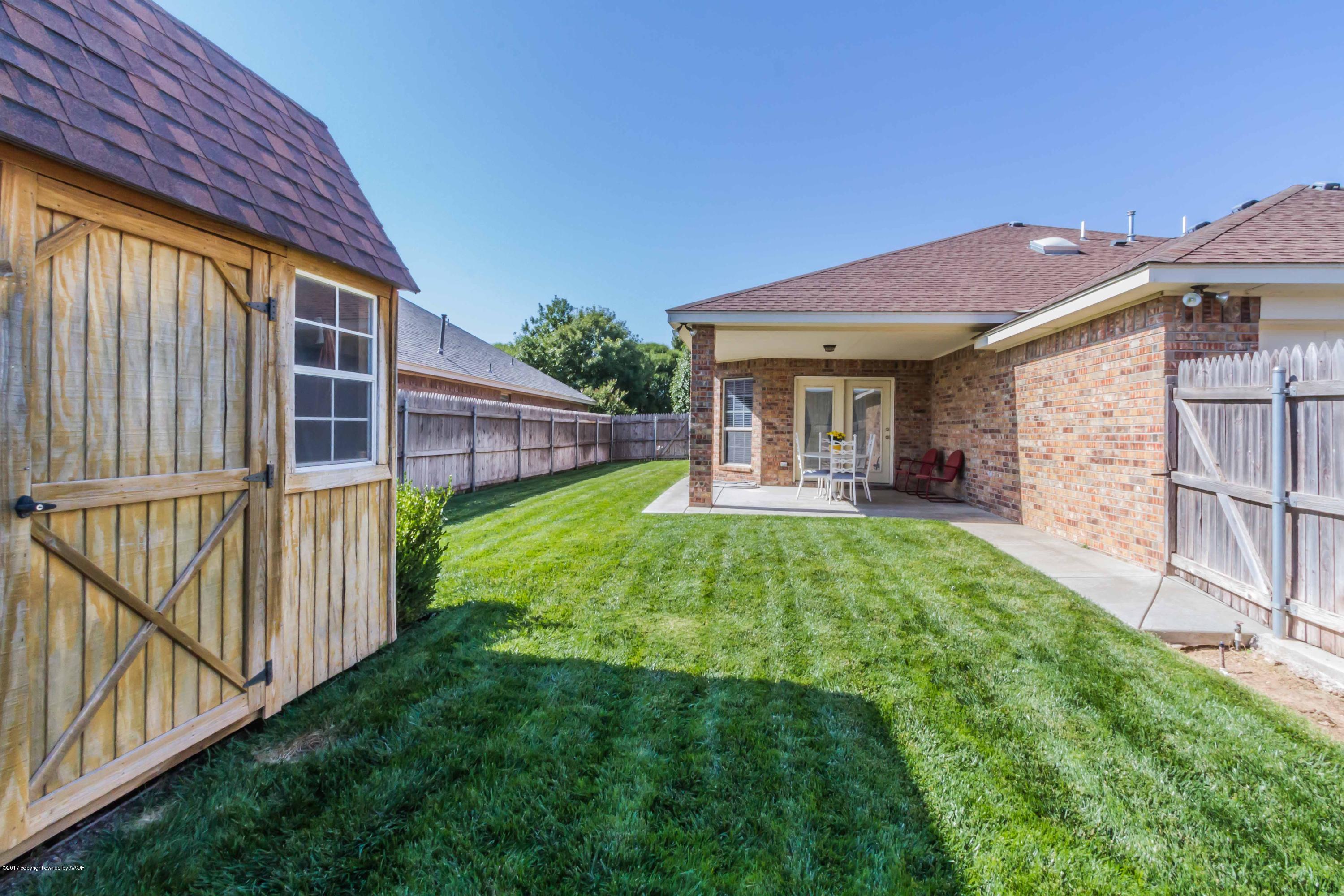 6704 Thunder Road Amarillo, TX 79119 - Photo 50 of 50 BACKYARD