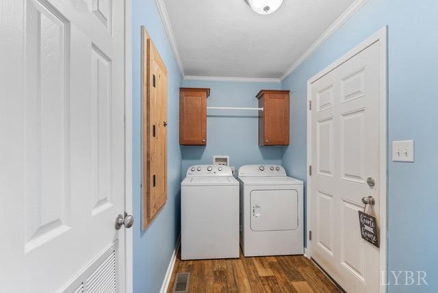 5401 Red House Road Rustburg, VA 24588 - Photo 6 of 27 a utility room with dryer and washer