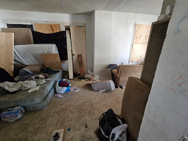 a view of a corridor