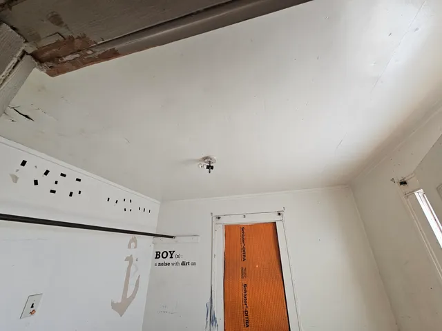 a backyard of a house