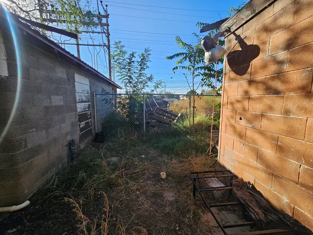 a view of outdoor space and garden