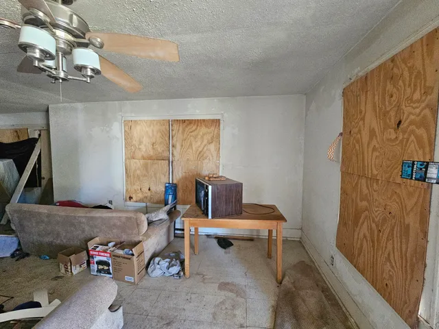 a view of a small space