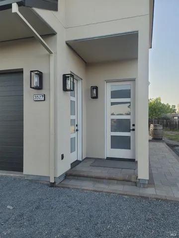 a view of empty room