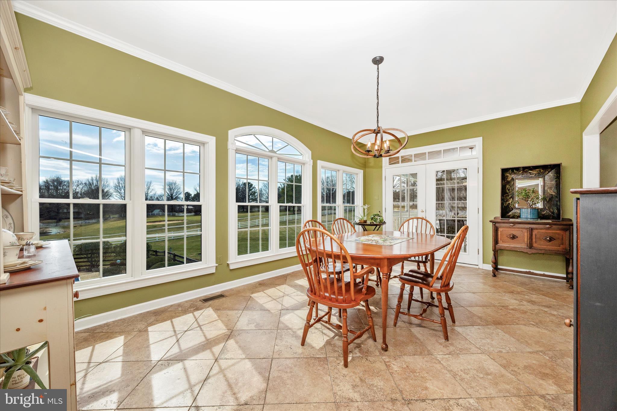 6181 Challedon Circle Mount Airy, MD 21771 - Photo 20 of 63 a view of a dining room with furniture window and outside view