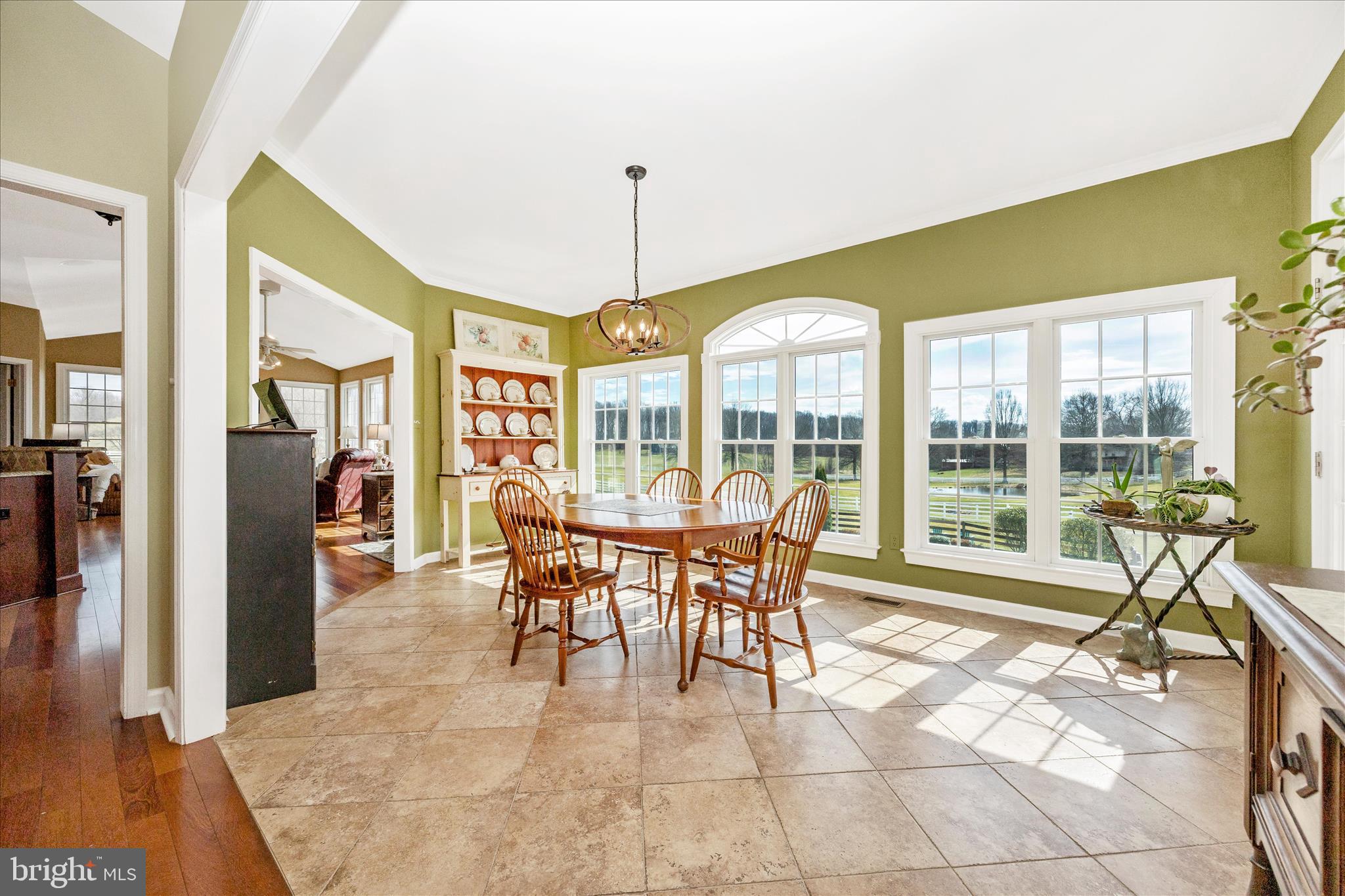 6181 Challedon Circle Mount Airy, MD 21771 - Photo 21 of 63 a view of a dining room with furniture window and outside view