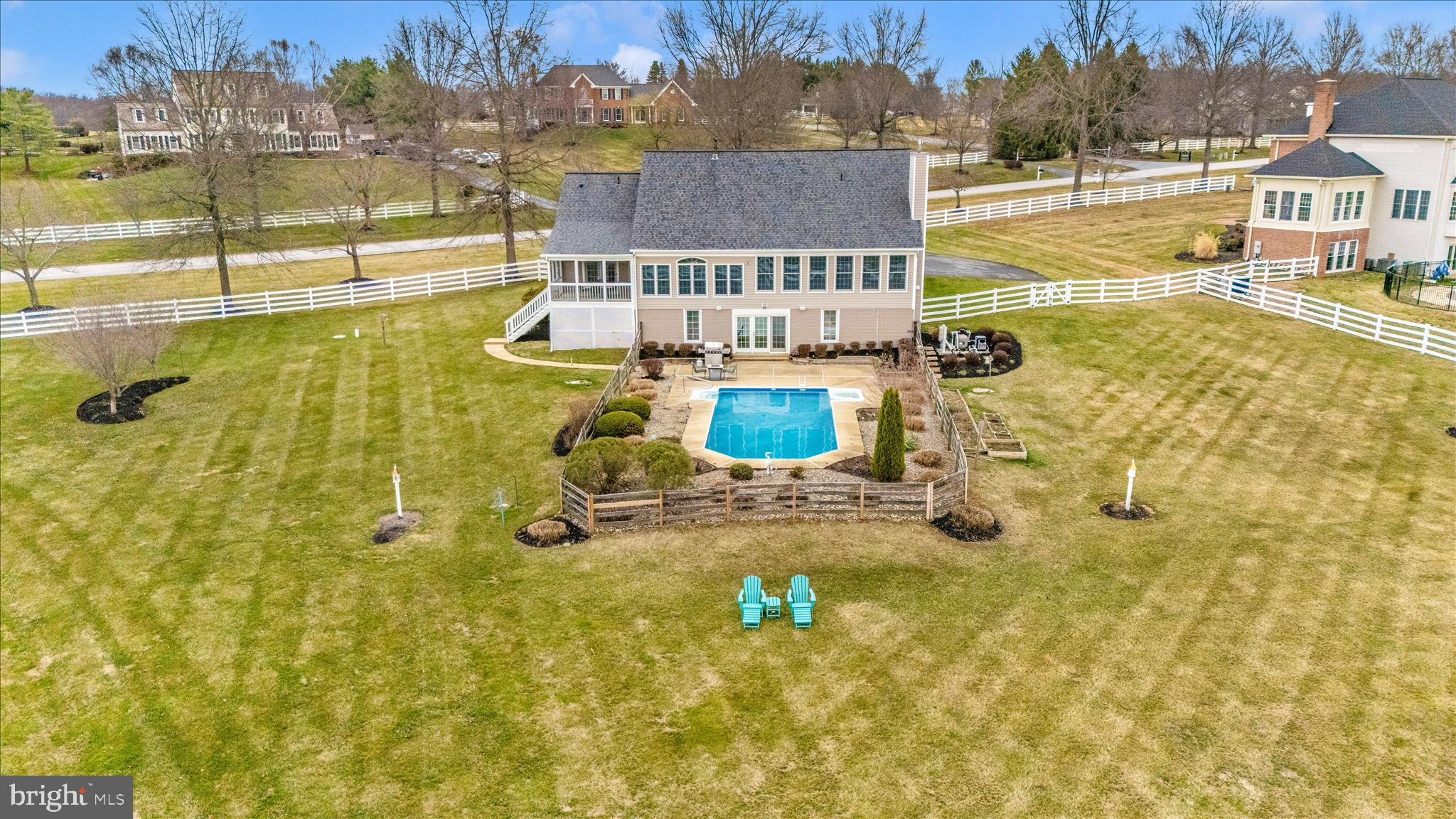 6181 Challedon Circle Mount Airy, MD 21771 - Photo 40 of 63 a view of an swimming pool with an ocean view