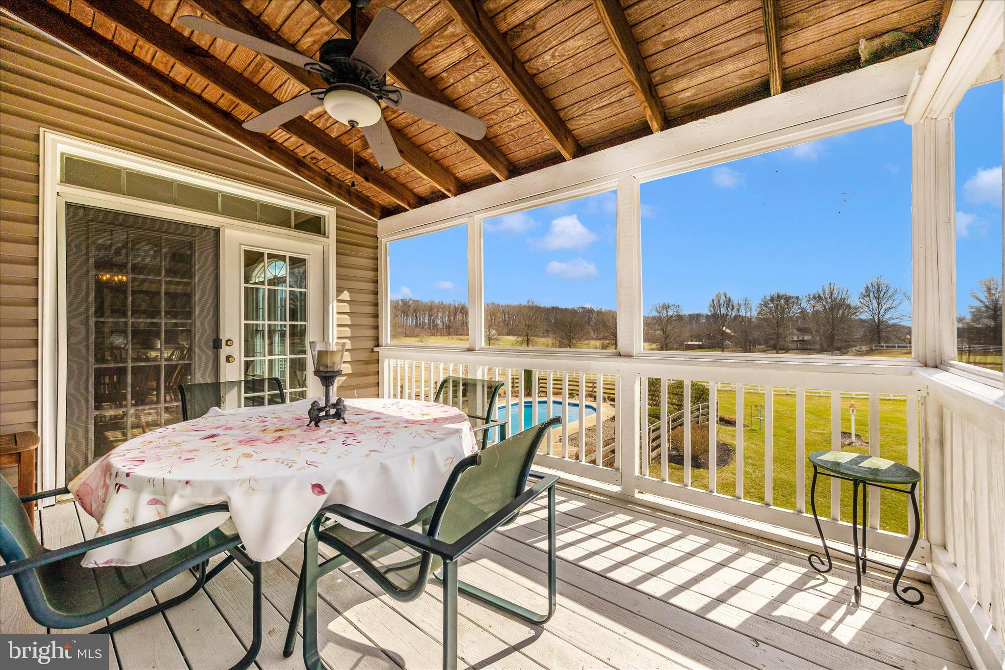 6181 Challedon Circle Mount Airy, MD 21771 - Photo 49 of 63 a view of a chairs and table in the balcony