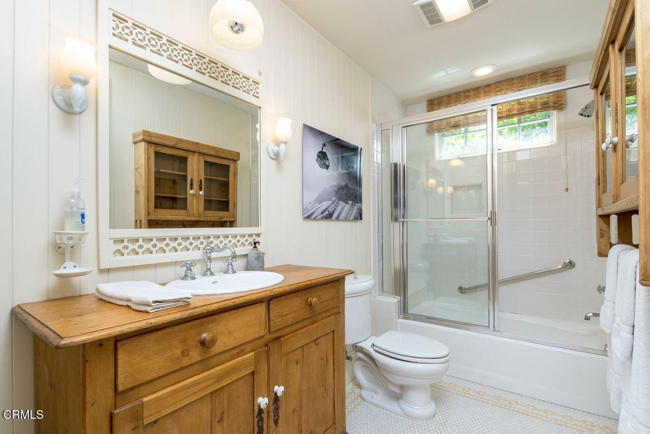 520 Georgian Road La Canada Flintridge, CA 91011 - Photo 34 of 75 a bathroom with a sink toilet and shower