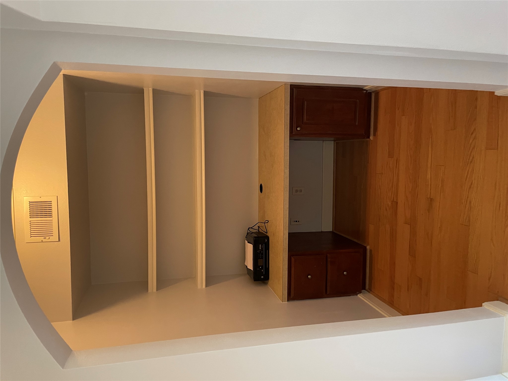 7701 Rialto Boulevard, Unit 822 Austin, TX 78735 - Photo 5 of 22 a room with storage and racks