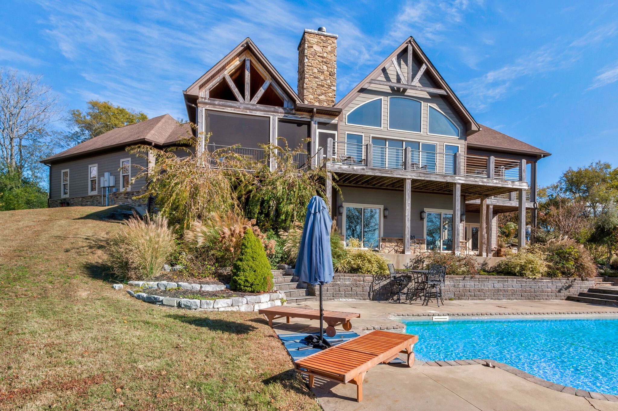 2886 Fly Road Santa Fe, TN 38482 - Photo 58 of 92 a front view of house with yard and trees in the background
