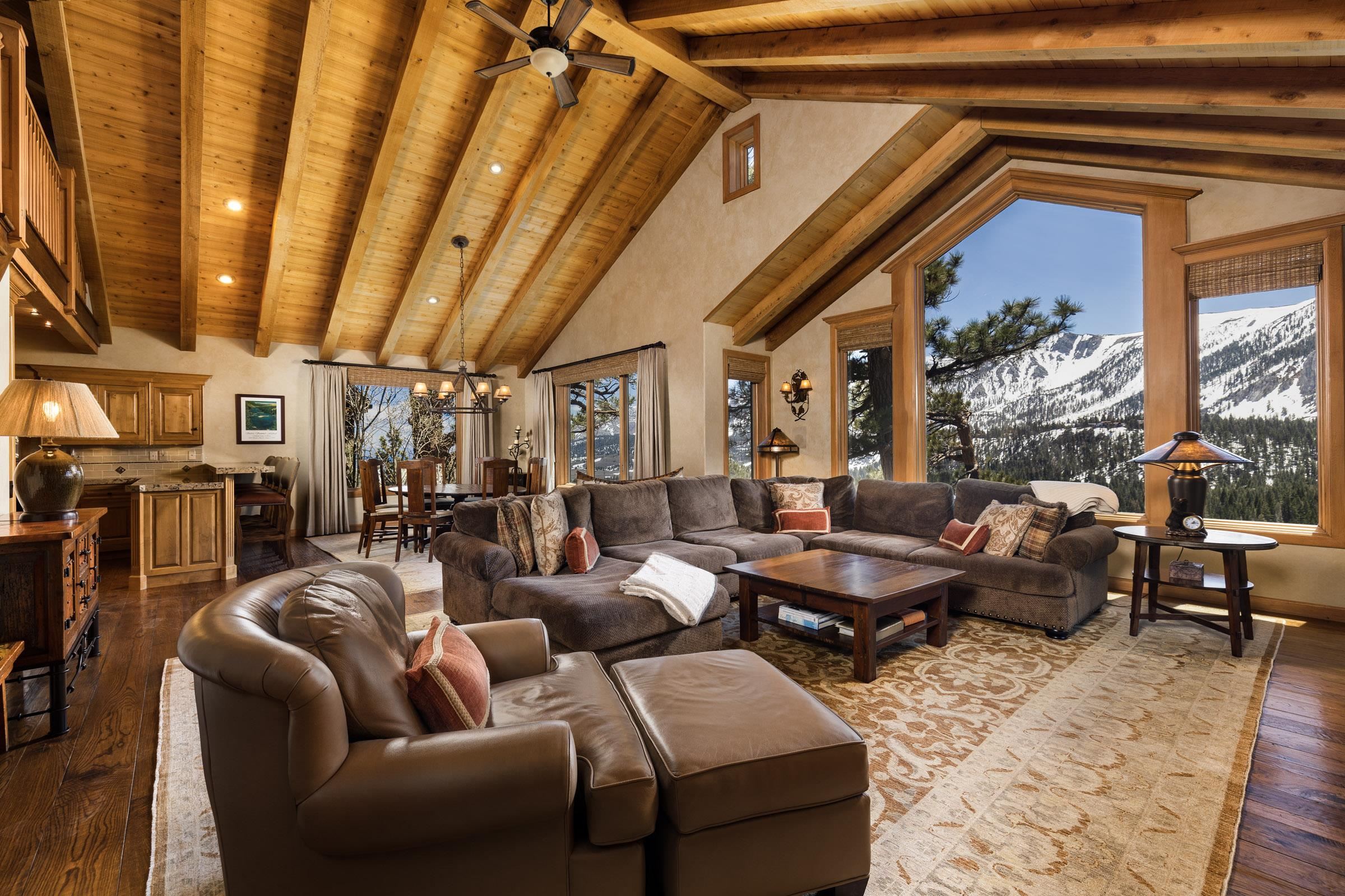 285 Juniper Road Mammoth Lakes, CA 93546 - Photo 4 of 38 a living room with furniture a rug and a window