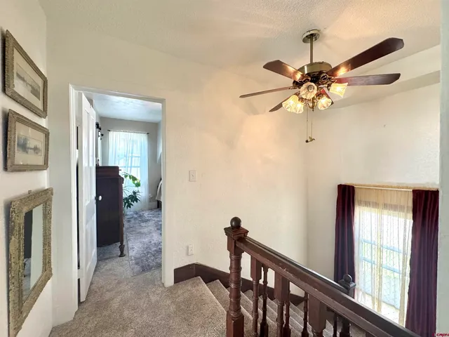 a view of a livingroom with a flat screen tv