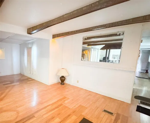 a view of water heater room