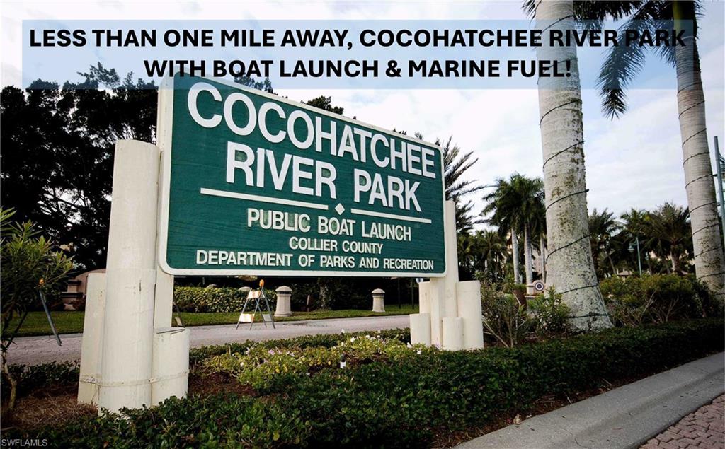 1300 Venetian Way Naples, FL 34110 - Photo 16 of 40 Offers in-community Gulf-access boat docks for lease (subject to availability) OR less than one mile from the Cocohatchee River Park with boat launch & marine fuel!