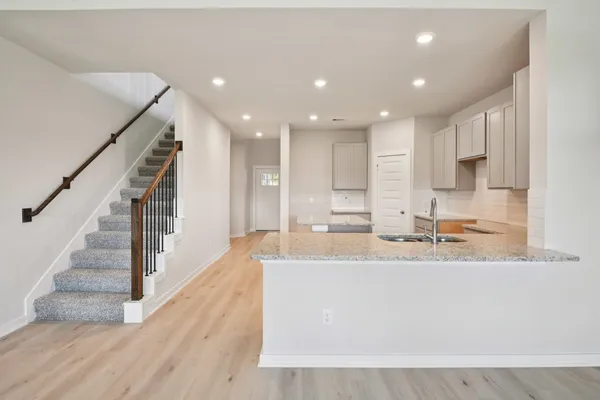 a view of a hallway