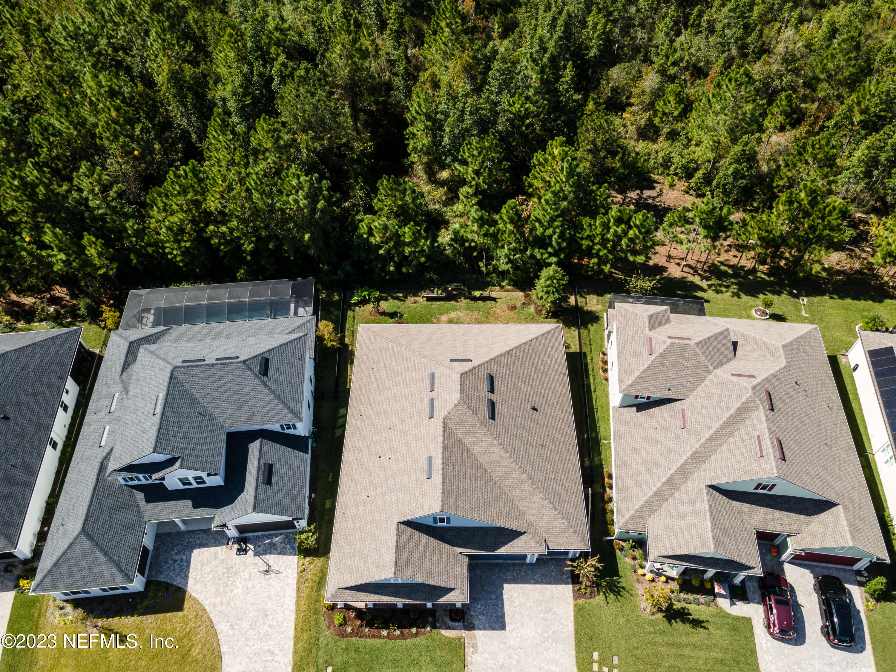 257 Glenneyre Circle St. Augustine, FL 32092 - Photo 56 of 98 an aerial view of residential house with outdoor space and parking