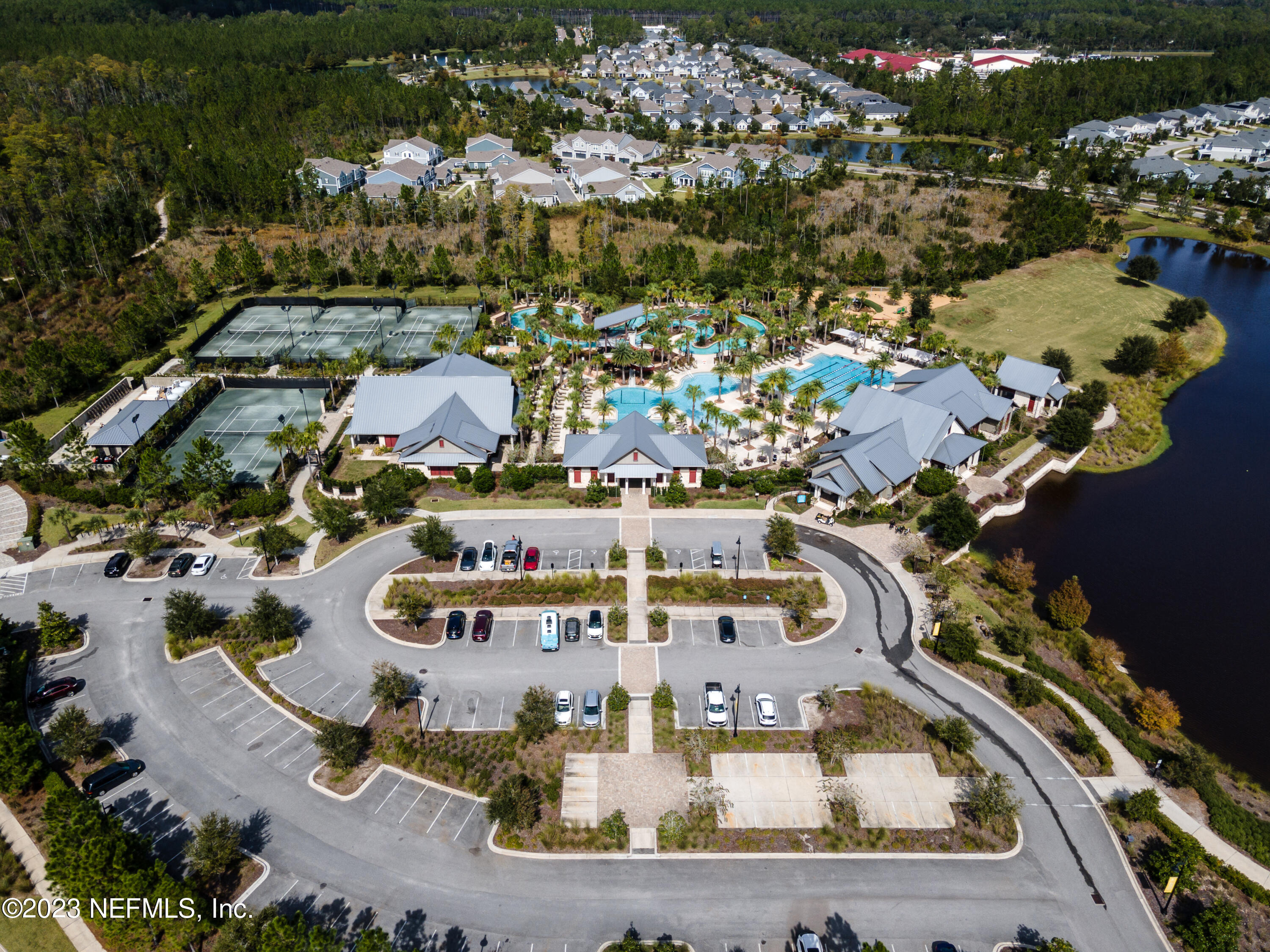 257 Glenneyre Circle St. Augustine, FL 32092 - Photo 68 of 98 an aerial view of a residential houses with outdoor space