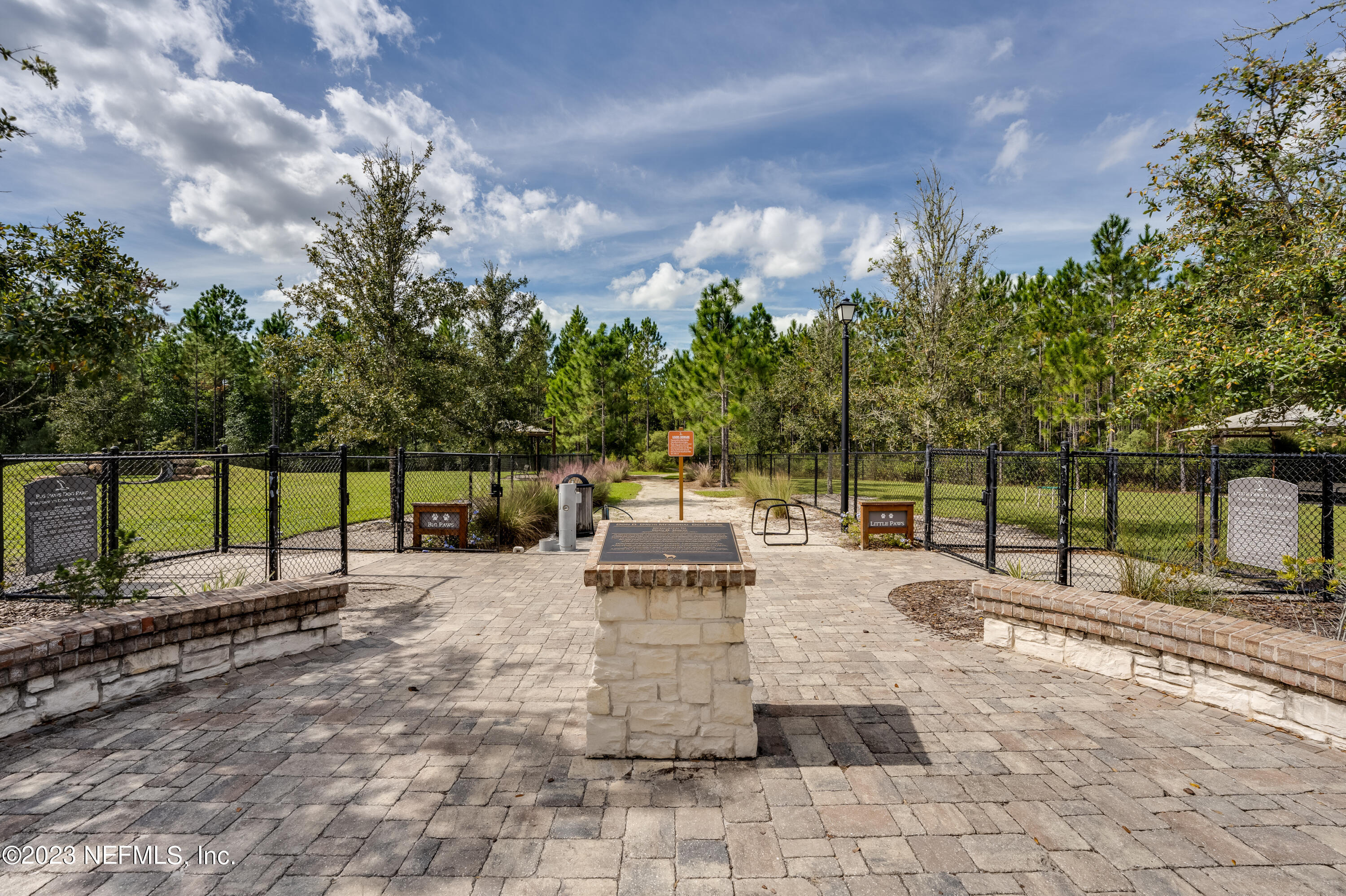 257 Glenneyre Circle St. Augustine, FL 32092 - Photo 93 of 98 a view of a park with iron fence
