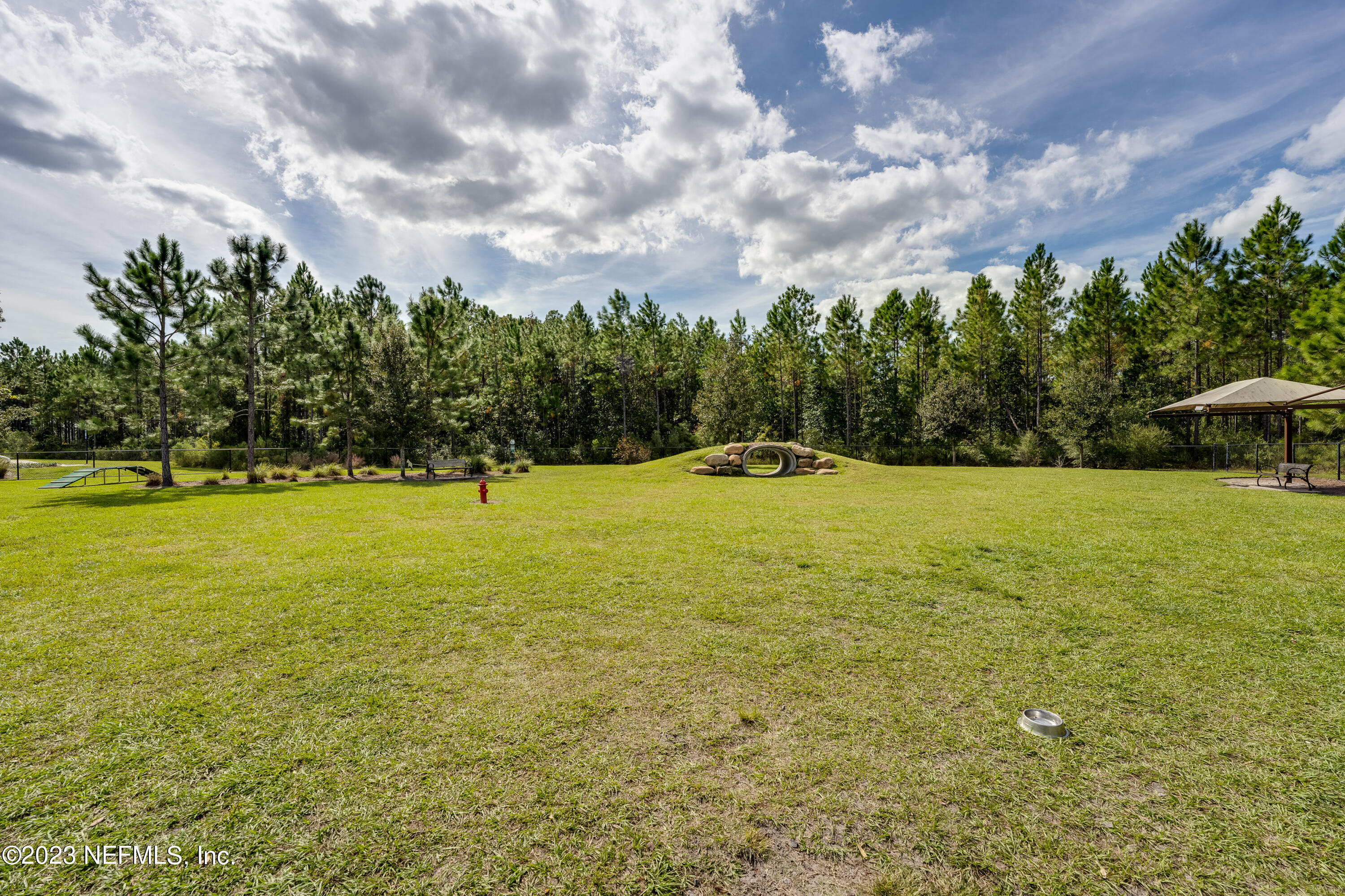 257 Glenneyre Circle St. Augustine, FL 32092 - Photo 94 of 98 a view of outdoor space with swimming pool and green space