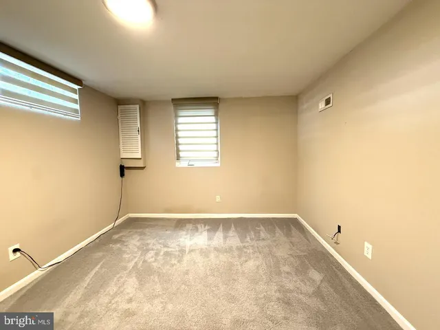 a view of a livingroom with a window