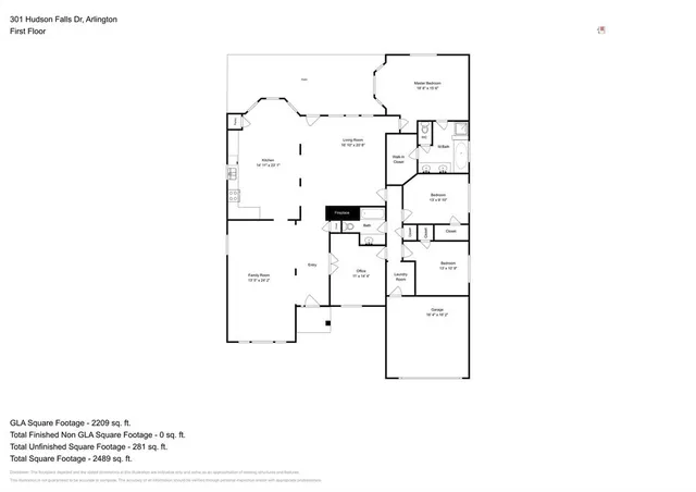 $2,550 | 301 Hudson Falls Drive, Arlington, TX 76002
