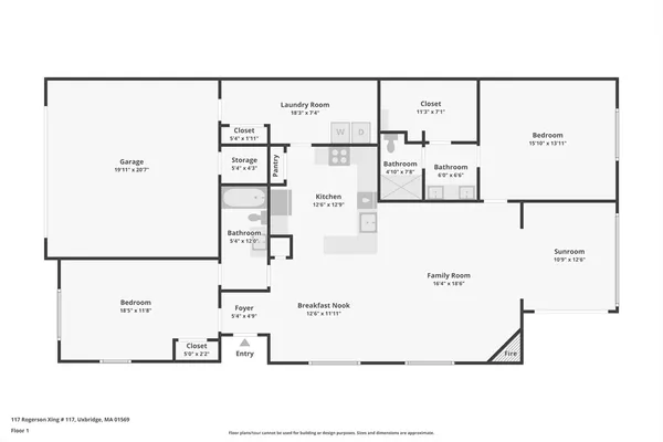 $520,000 | 117 Rogerson Crossing, Unit 117, Uxbridge, MA 01569