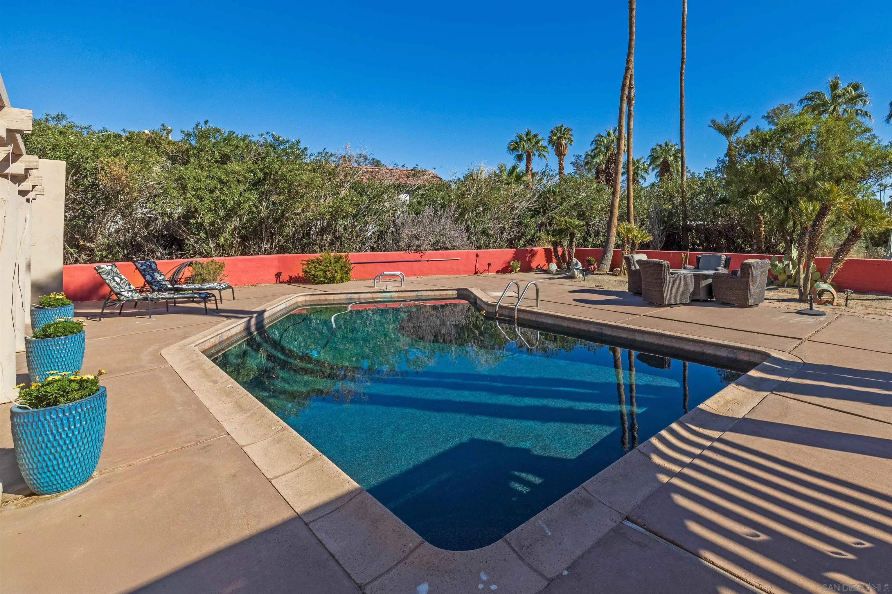 119 Montezuma Road Borrego Springs, CA 92004 - Photo 13 of 47 a view of a terrace with sitting area