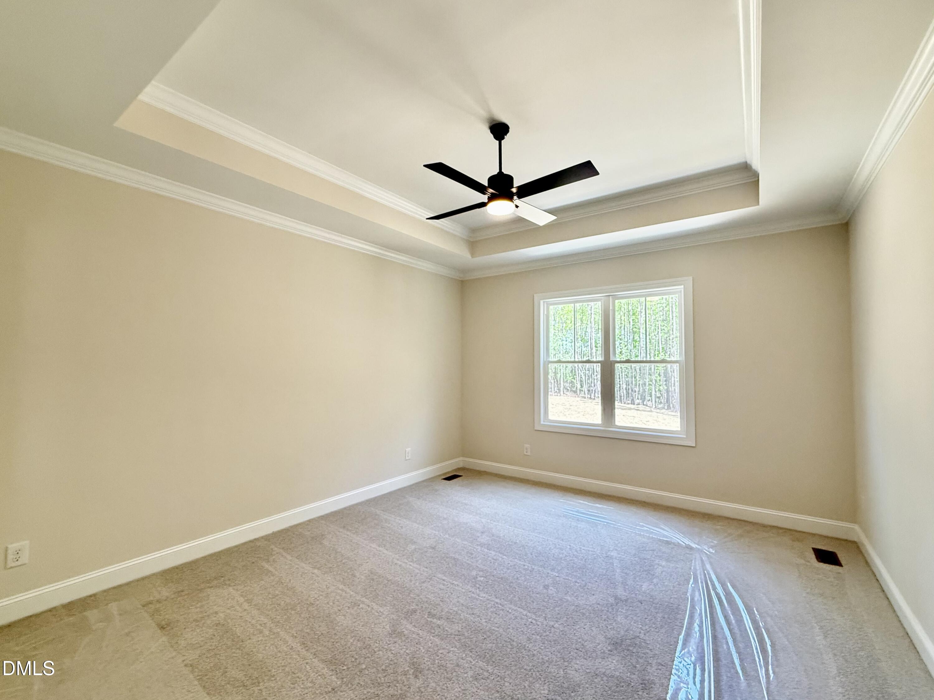 10300 Stallings Road Spring Hope, NC 27882 - Photo 19 of 36 an empty room with windows and fan