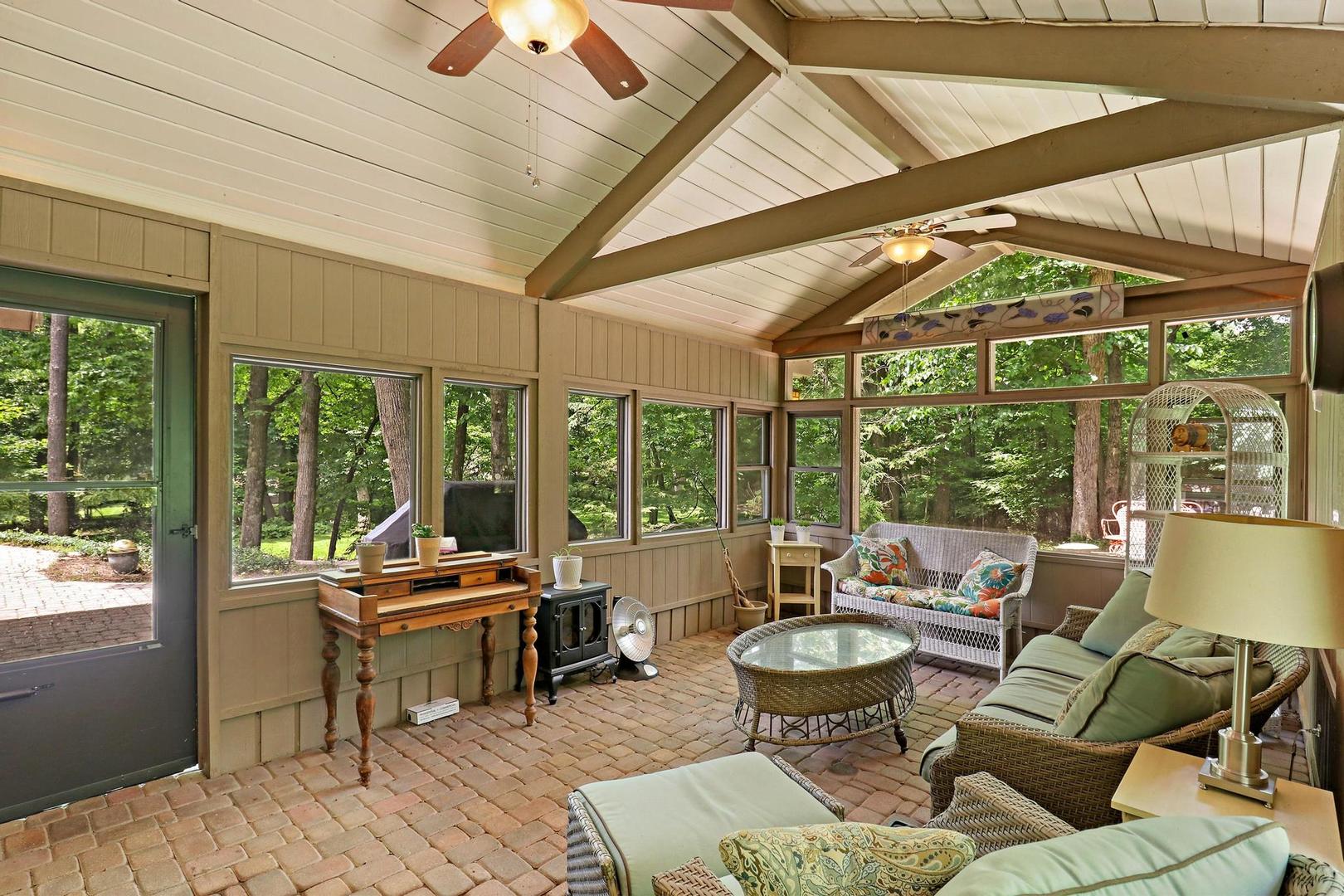 112 River Drive Trout Valley, IL 60013 - Photo 21 of 28 a living room with furniture and a large window