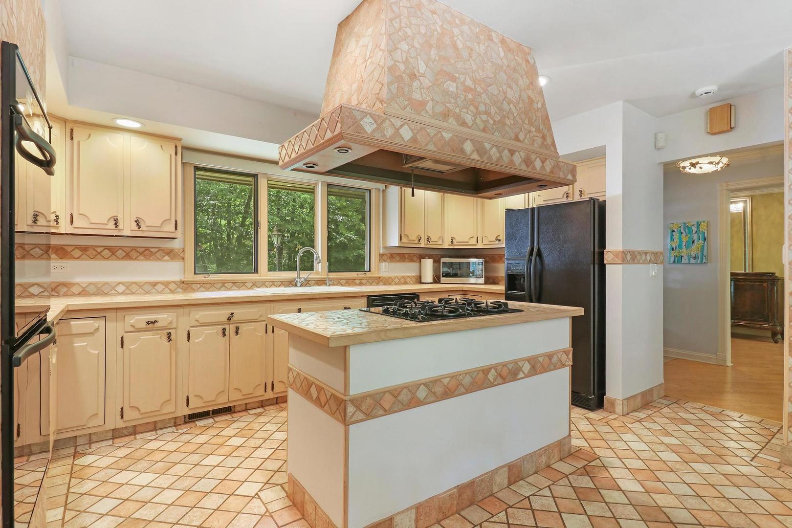 112 River Drive Trout Valley, IL 60013 - Photo 9 of 28 a kitchen with a stove a refrigerator and a sink