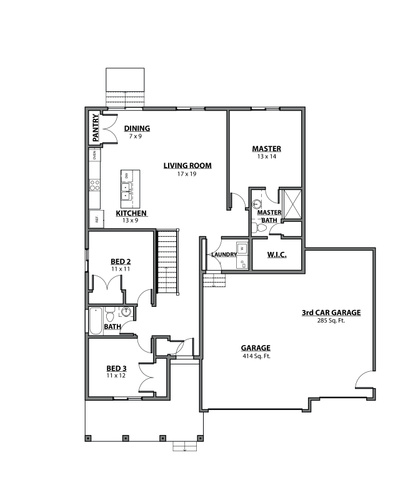 407 East Broderick Way, Unit 110 Grantsville, UT 84029 - Photo 3 of 3 Floor plan