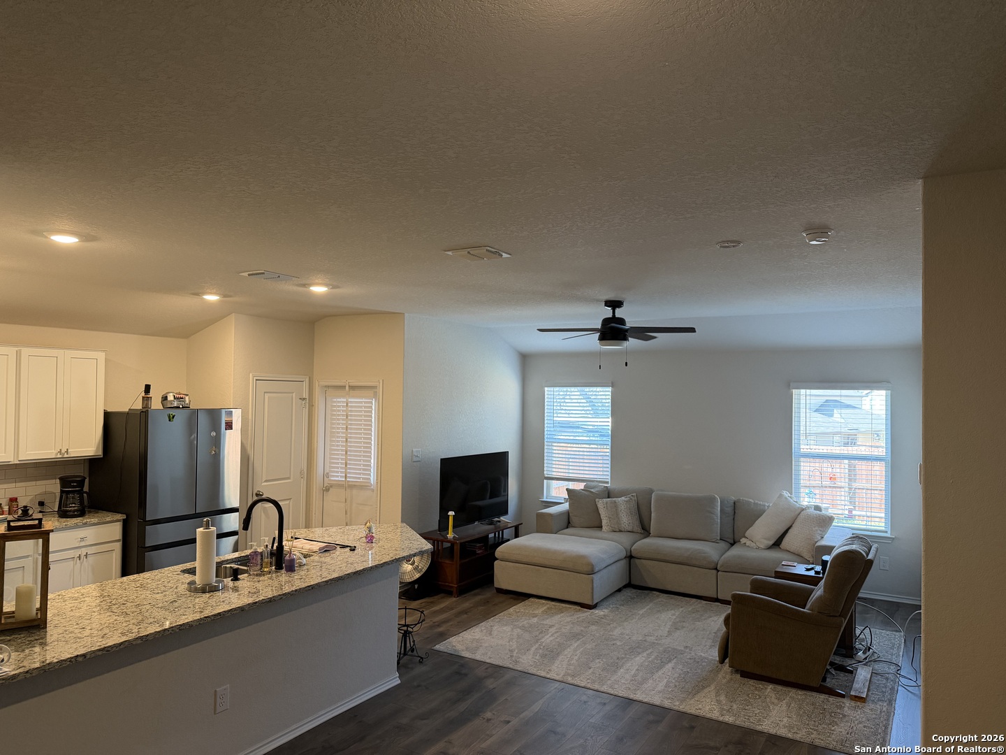 29413 Sierra Copper Bulverde, TX 78163 - Photo 3 of 6 a living room with furniture flat screen tv and window