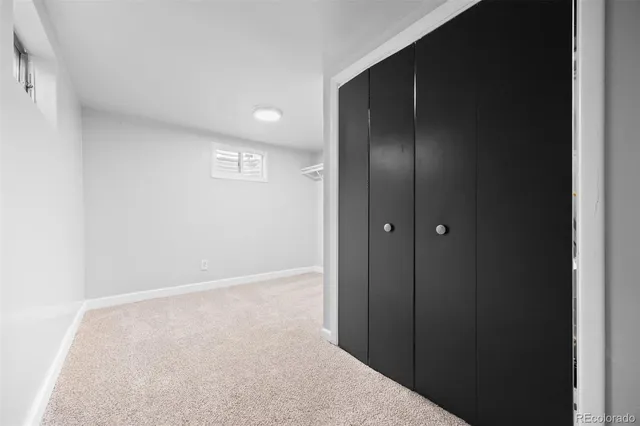 a view of hallway with stairs