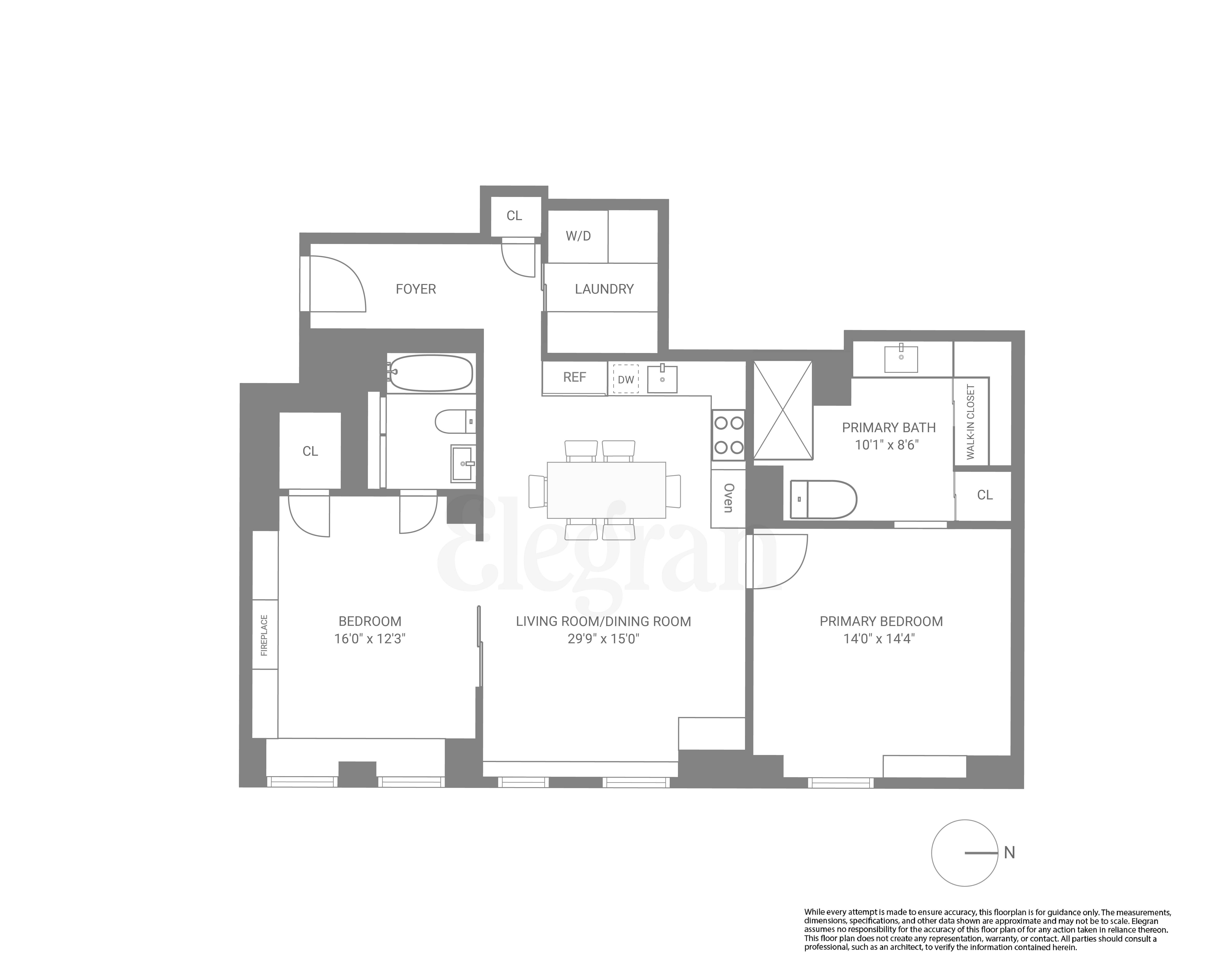 465 Park Avenue, Unit 18E Manhattan, NY 10022 - Photo 15 of 15 a picture of a floor plan