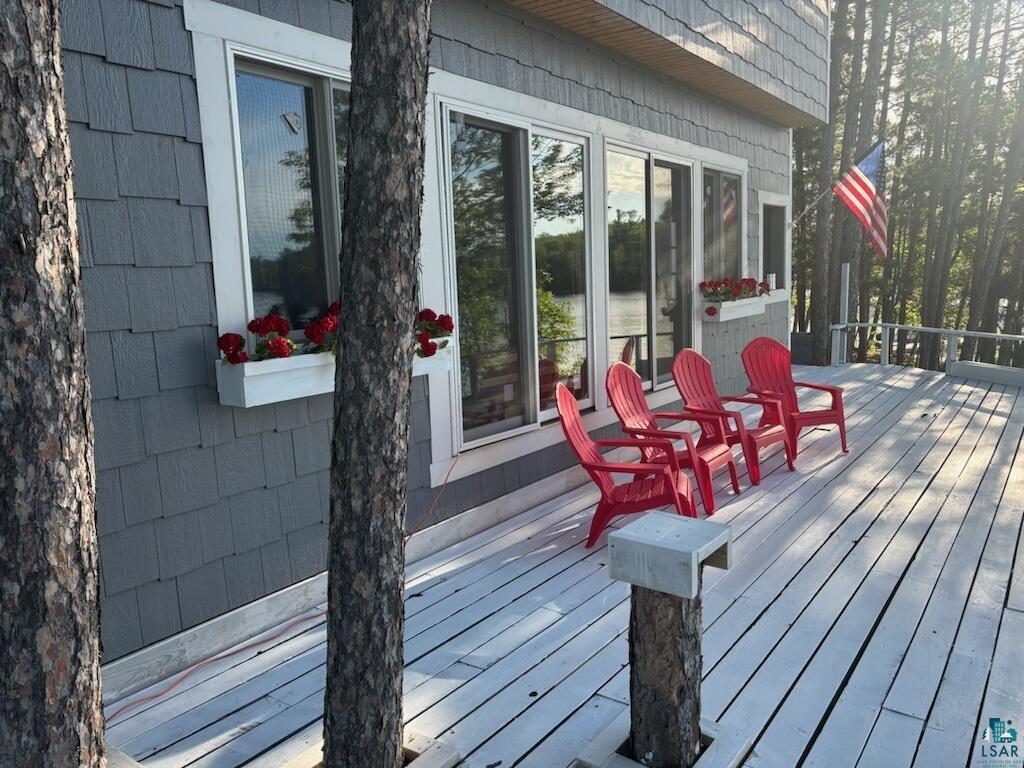 3-4 Wakemup Narrows North Cook, MN 55723 - Photo 28 of 41 View of wooden terrace