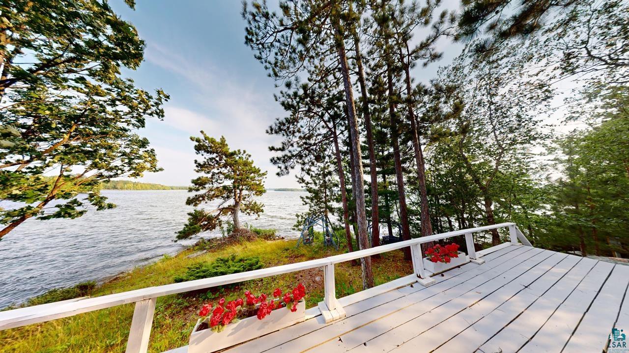 3-4 Wakemup Narrows North Cook, MN 55723 - Photo 30 of 41 Wooden terrace featuring a water view