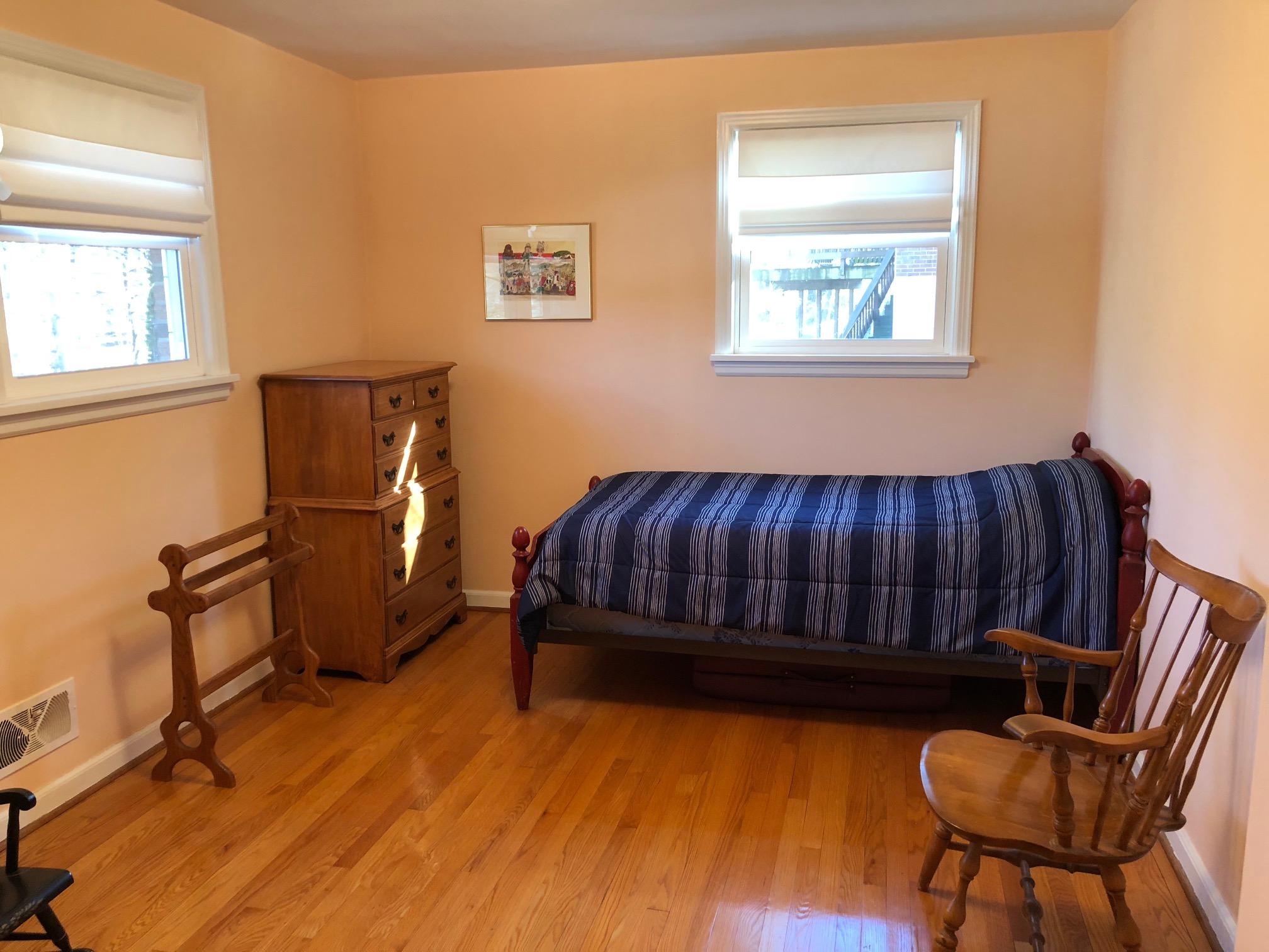3414 Wedgewood Road Southwest Roanoke, VA 24018 - Photo 14 of 21 a living room with a bed furniture and a window