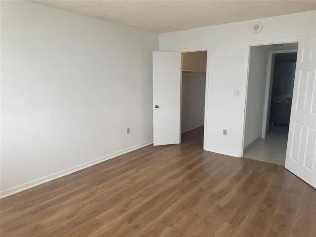 a view of empty room