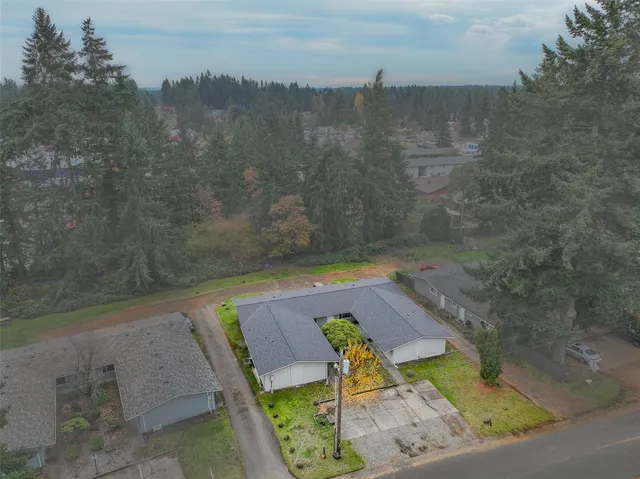 a view of a bathtub in a bathroom