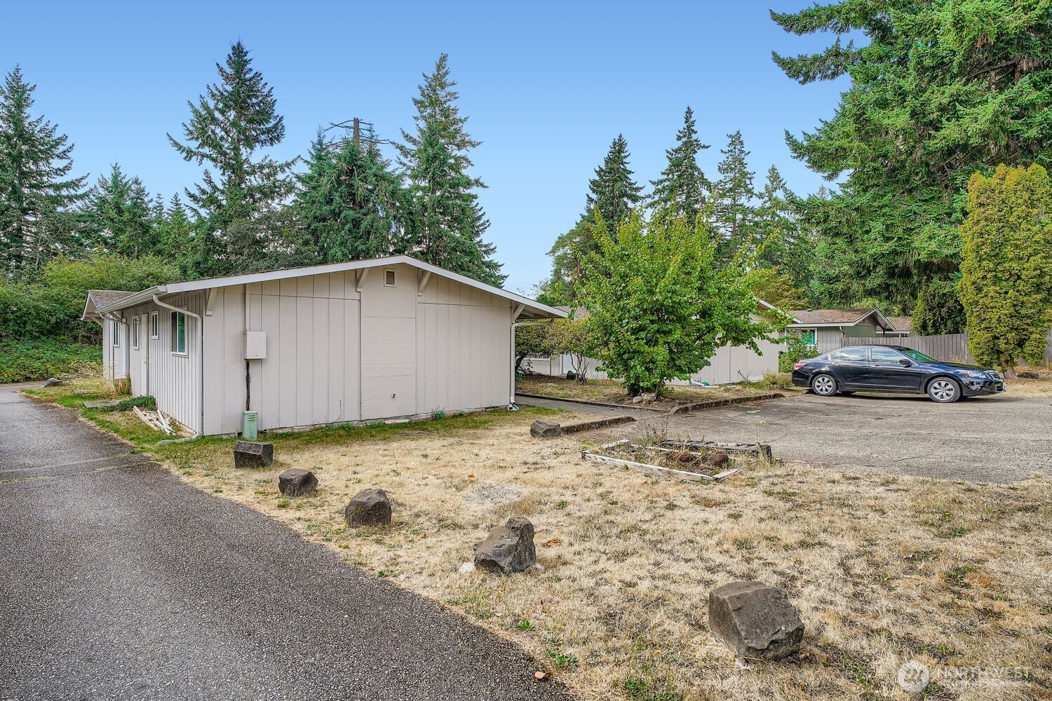 1126 Neil Street Northeast Olympia, WA 98516 - Photo 5 of 21 a backyard of a house with lots of green space