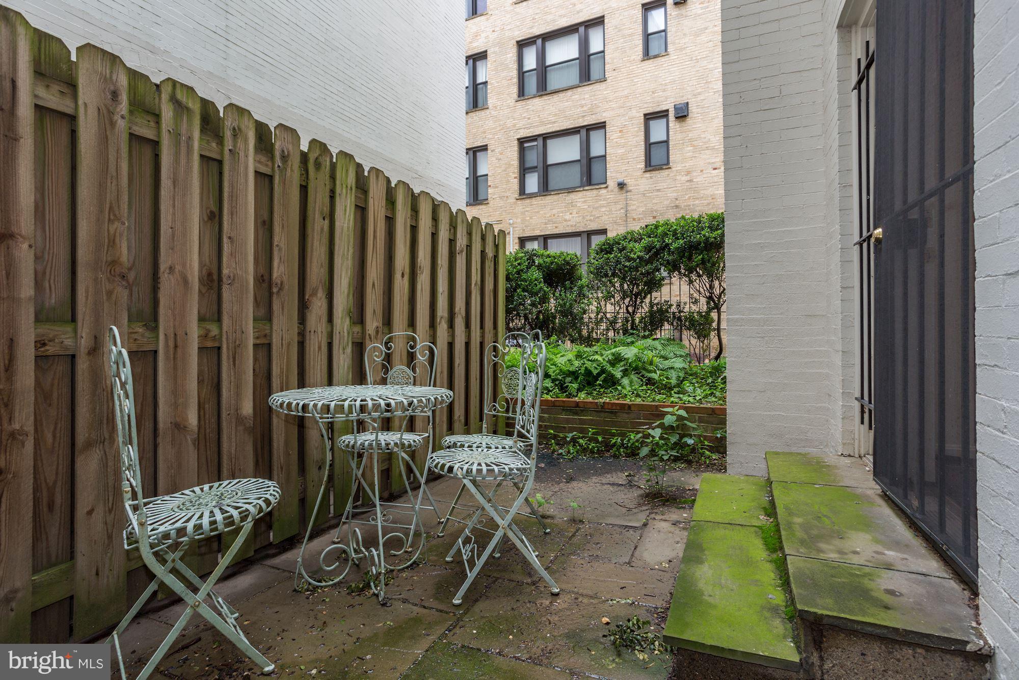 1669 Columbia Road Northwest, Unit 101 Washington, DC 20009 - Photo 19 of 22 Private Patio