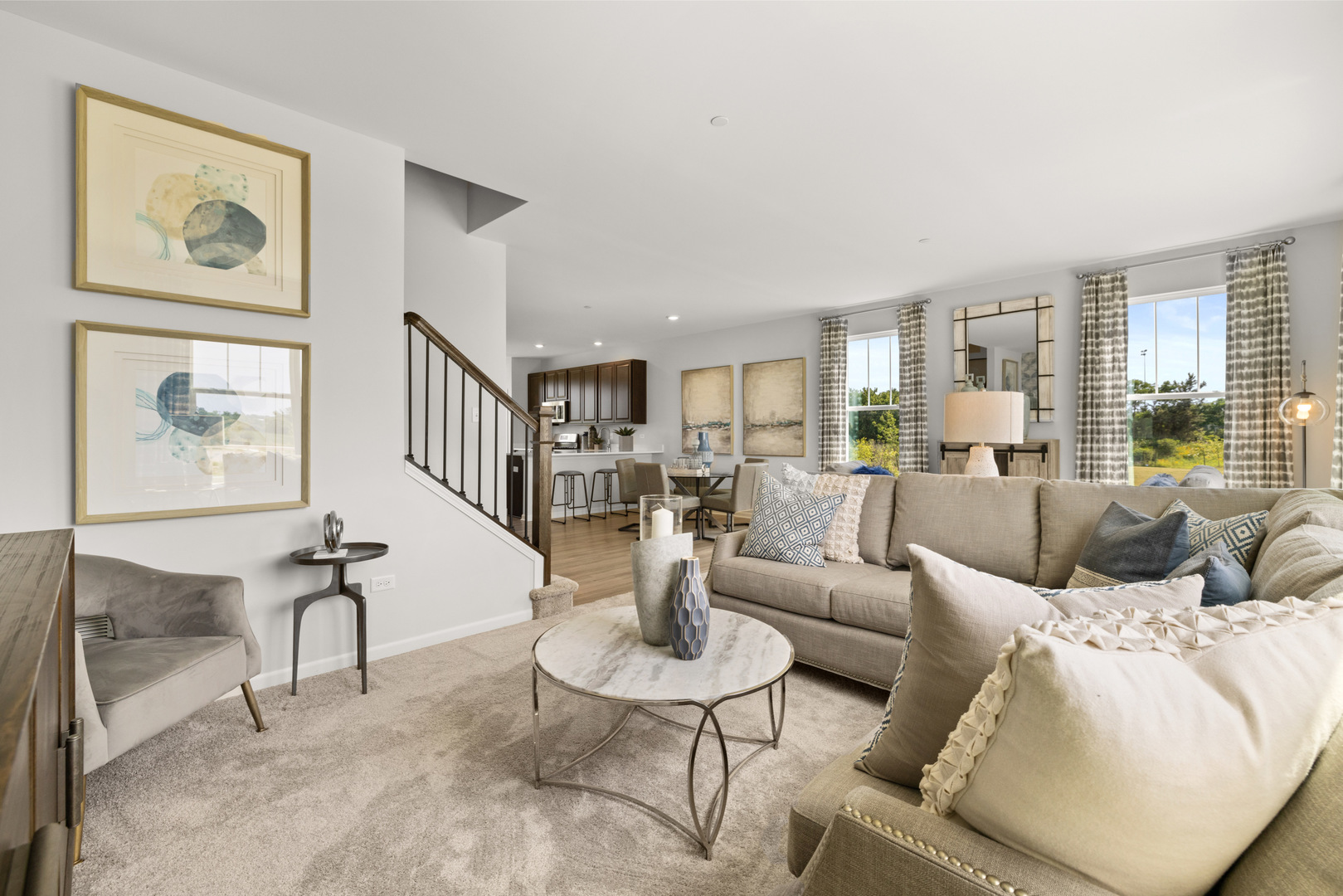 567 Wolverine Drive Aurora, IL 60502 - Photo 11 of 30 a living room with furniture wooden floor and a table