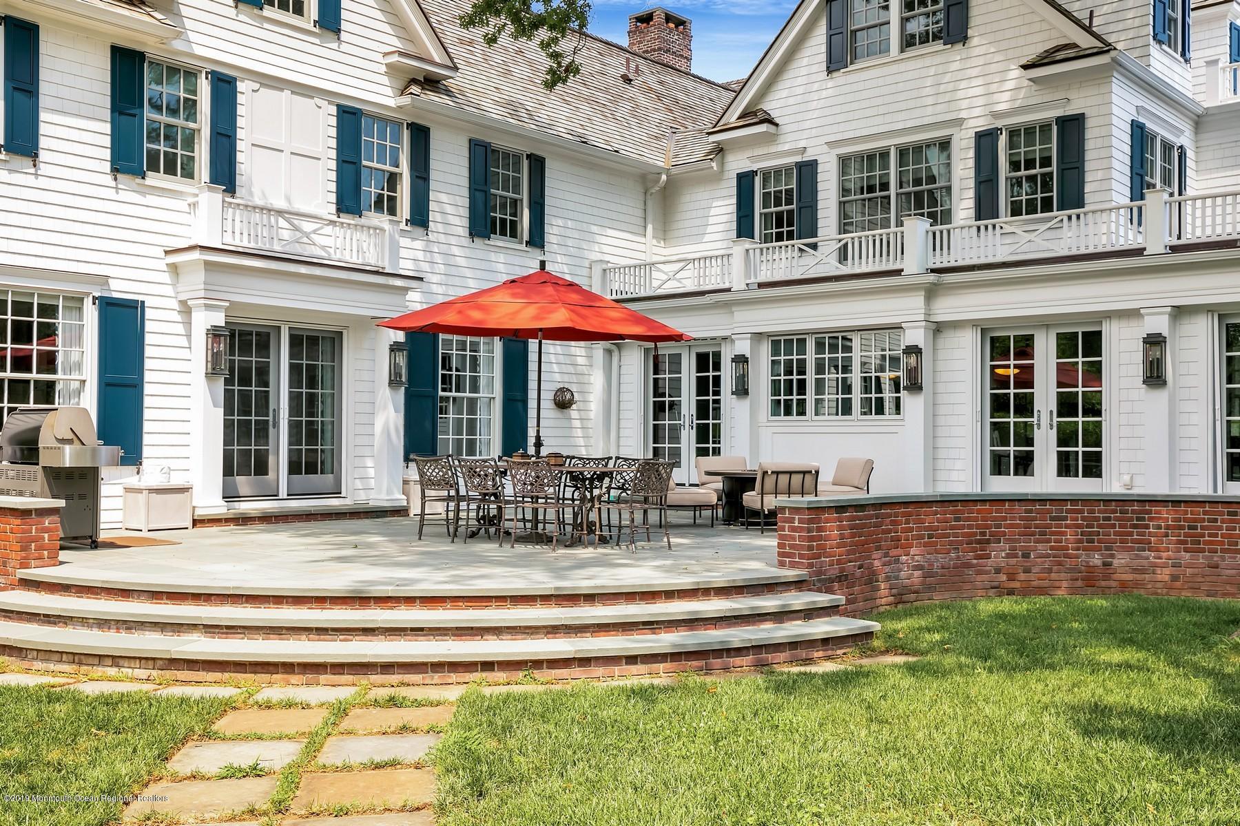 20 Ward Avenue Rumson, NJ 07760 - Photo 39 of 48 View of Back Patio & Home