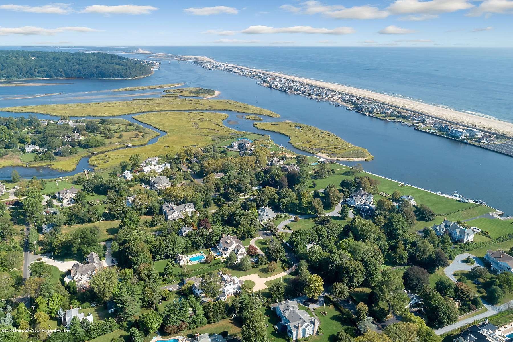 20 Ward Avenue Rumson, NJ 07760 - Photo 48 of 48 Aerial of Proximity to Ocean