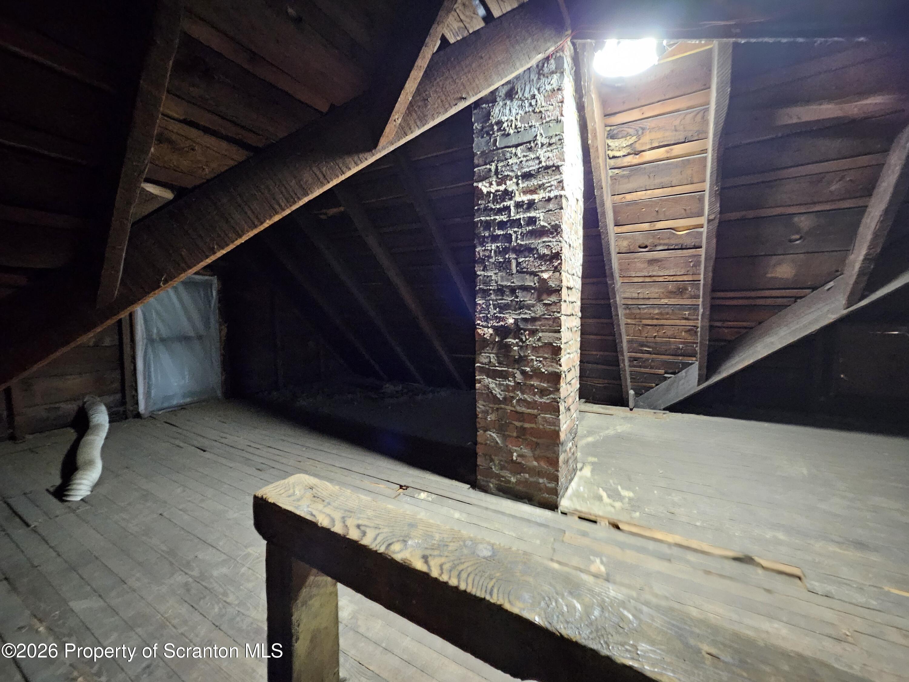 819 Poplar Street Dunmore, PA 18509 - Photo 28 of 31 Attic