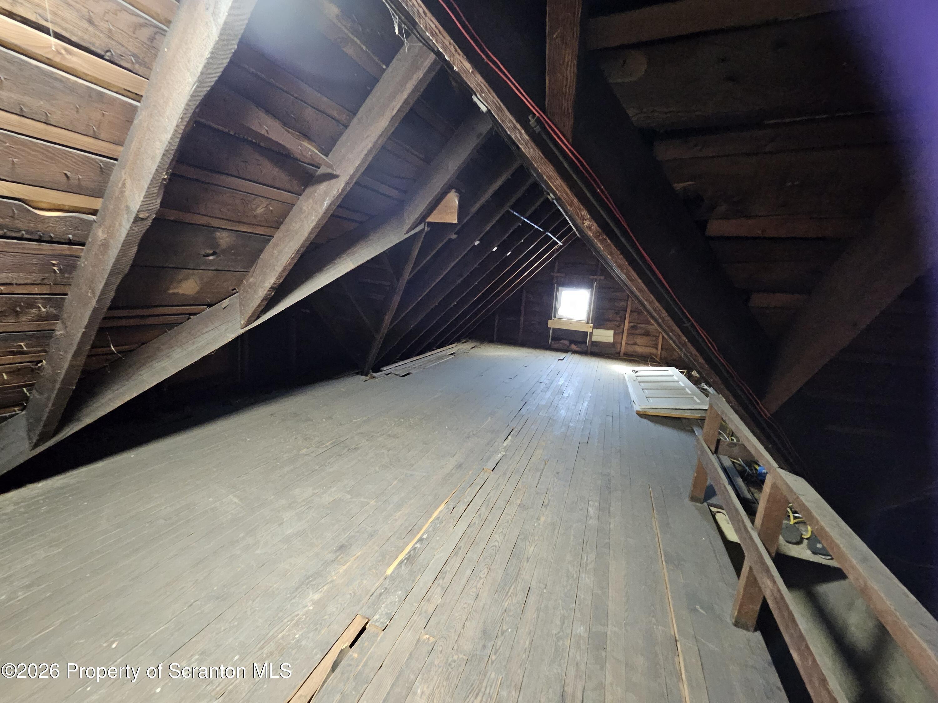 819 Poplar Street Dunmore, PA 18509 - Photo 29 of 31 attic