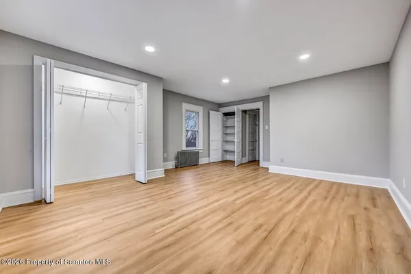 a view of under construction room with stairs