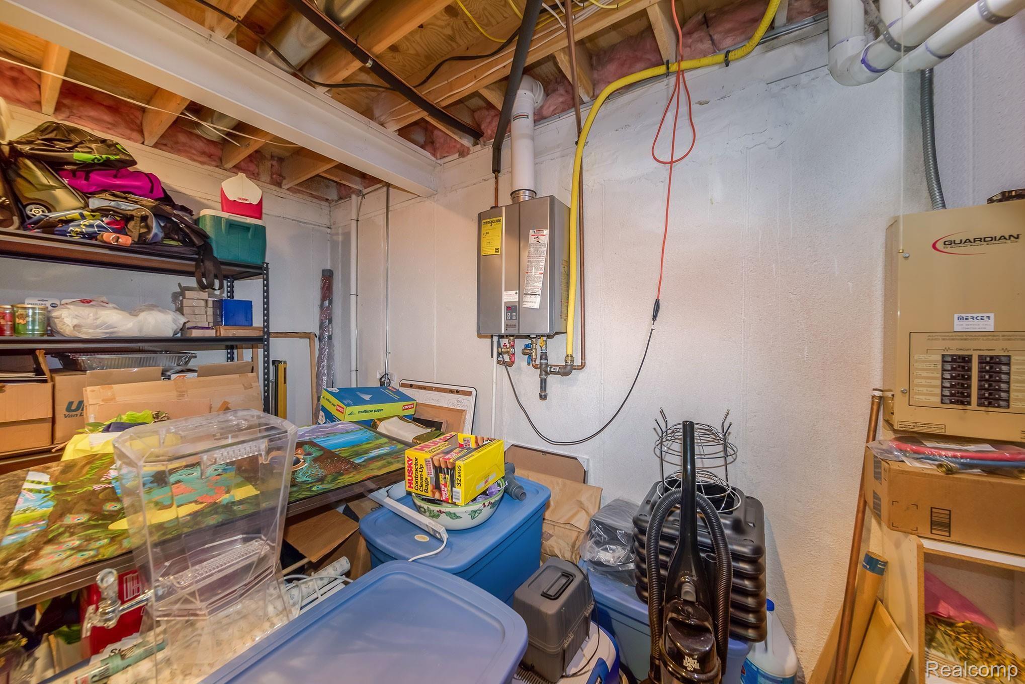 1091 Canyon Creek Drive Rochester, MI 48306 - Photo 25 of 30 MECHANICIAL ROOM-TANKLESS/HOME GEN